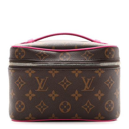 Louis Vuitton Monogram Macassar Nice Mini Fuchsia 1 of 6