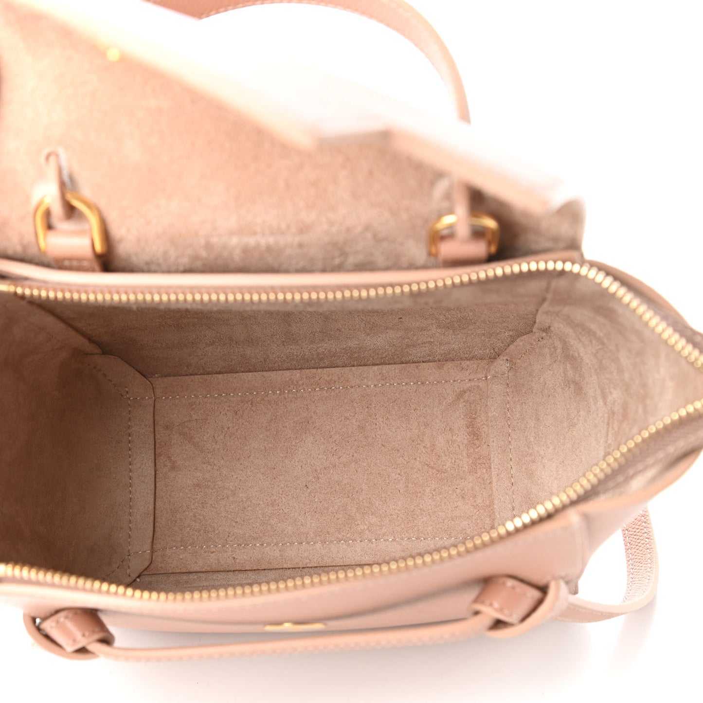 Grained Calfskin Pico Belt Bag Desert Rose
