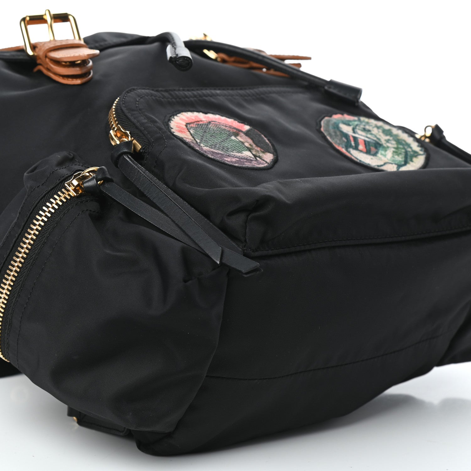 Burberry Nylon Patches Medium Rucksack Black 9 of 10