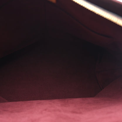 Louis Vuitton Monogram Flower Zipped Tote MM Beige 5 of 10