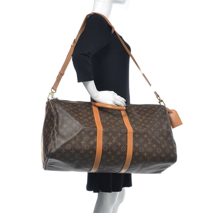 Louis Vuitton Monogram Keepall Bandouliere 55 2 of 15