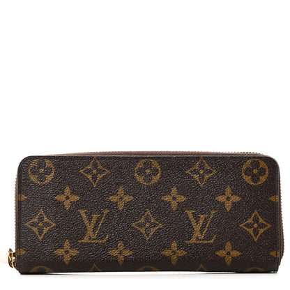 Louis Vuitton Monogram Clemence Wallet Rose Ballerine 7 of 7