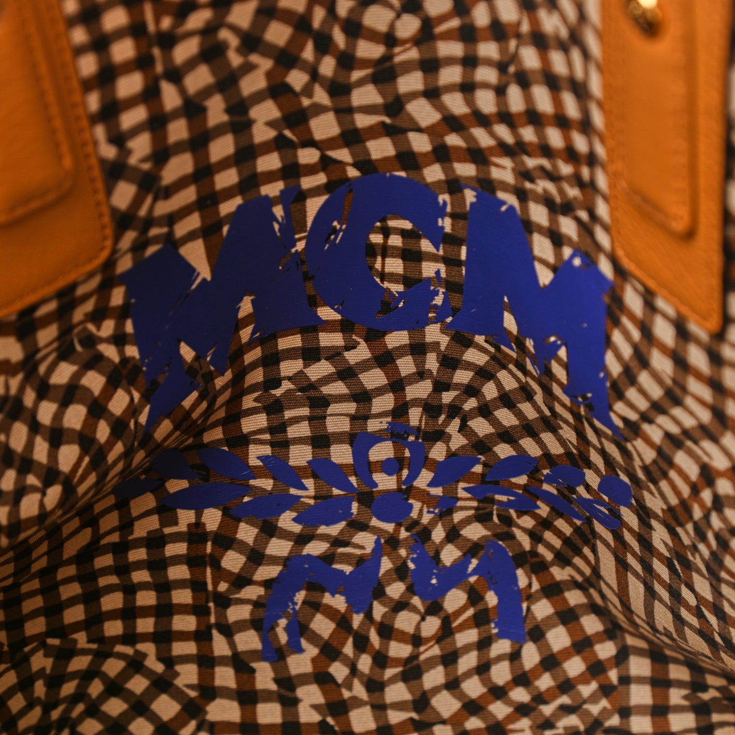 Visetos Large Liz Reversible Shopper Tote Cognac