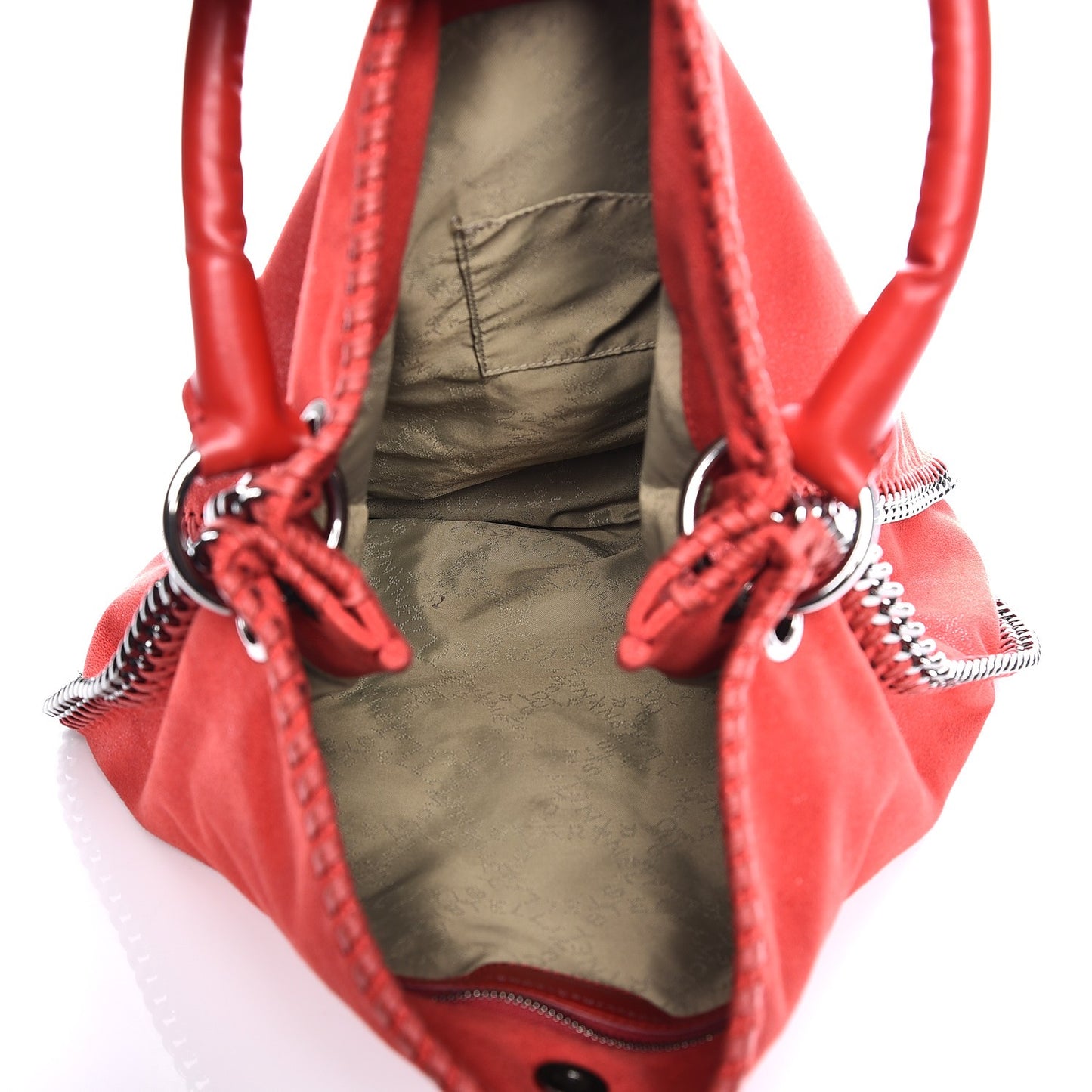 Shaggy Deer Falabella Hobo Red