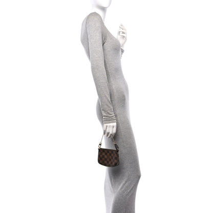 Louis Vuitton Damier Ebene Mini Pochette Accessories 2 of 13