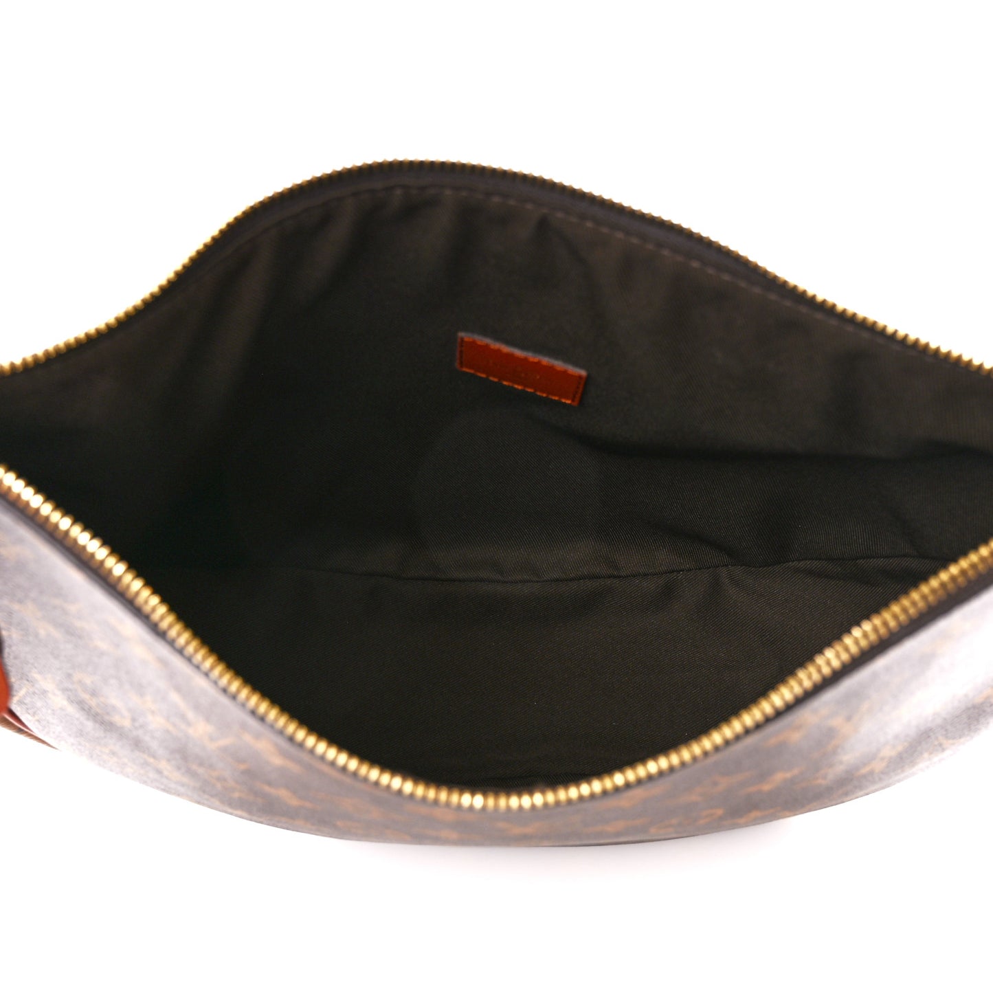 Reverse Monogram Loop Hobo