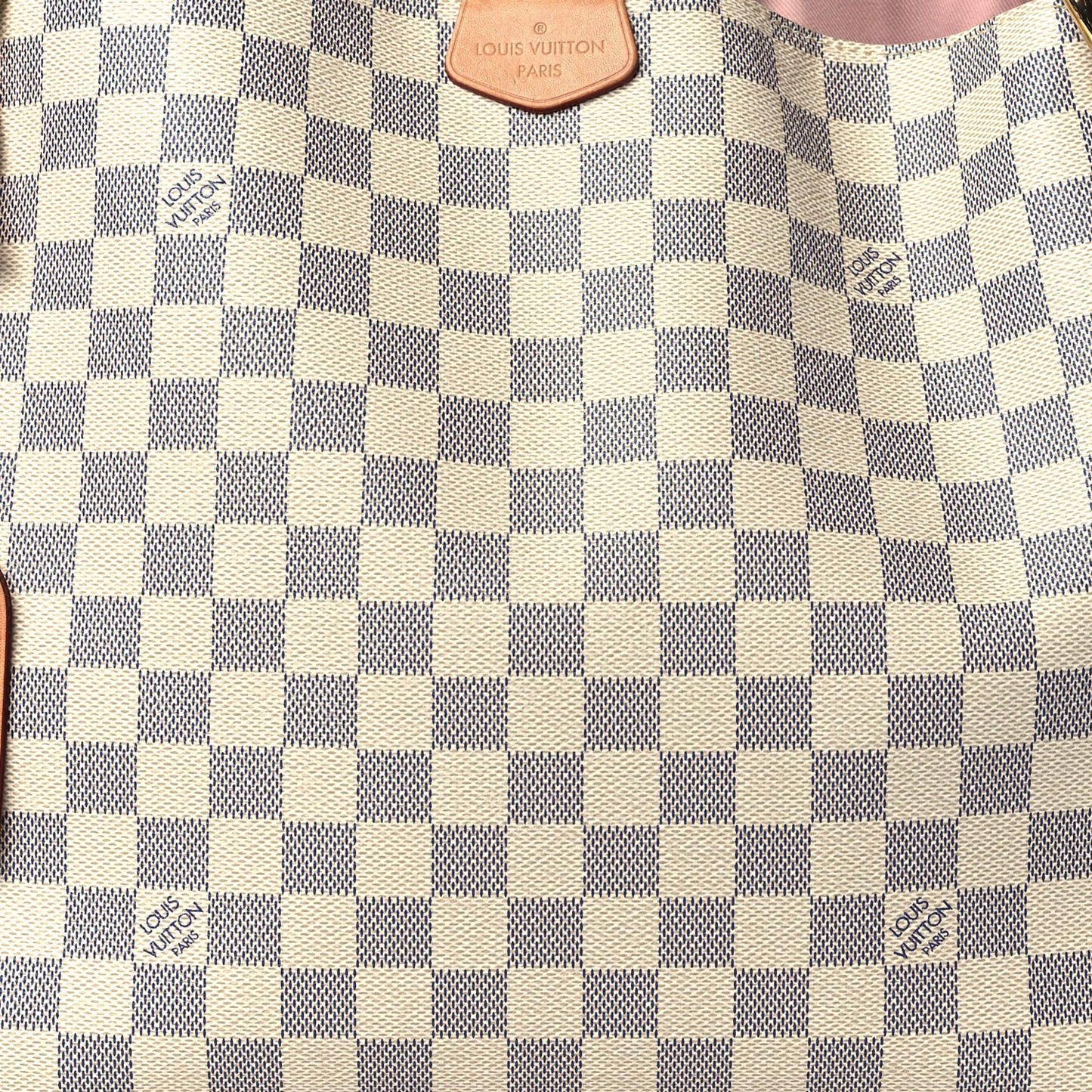 Damier Azur Graceful PM Rose Ballerine