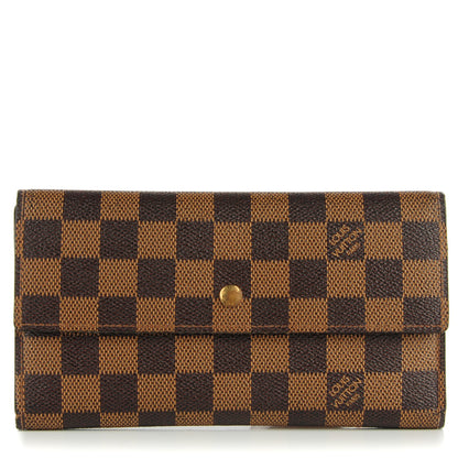 Louis Vuitton Damier Ebene Porte Tresor International Wallet 1 of 7