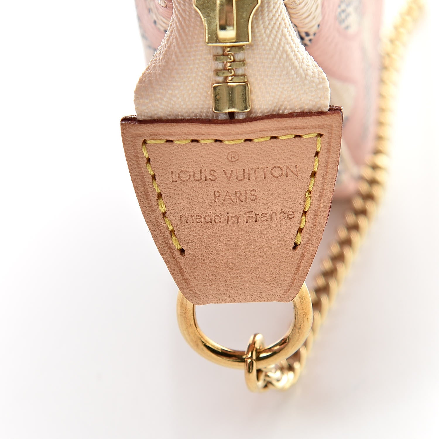 Louis Vuitton Damier Azur Tahitienne Mini Pochette Accessories 6 of 8