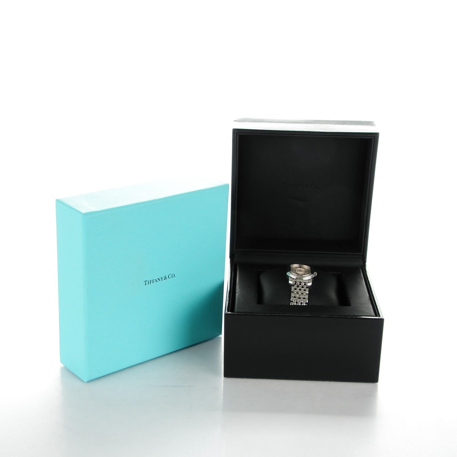 Tiffany Stainless Steel 24mm Mark Coupe Resonator Quartz Watch 8 of 8
