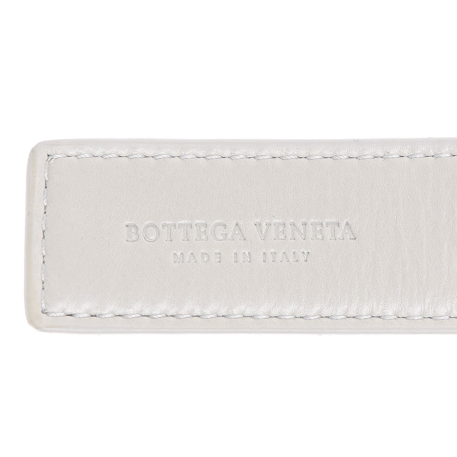 Bottega Veneta Paper Calfskin Maxi Intreccio Padded Cassette Crossbody Bag White 10 of 13