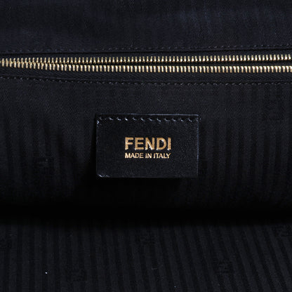 Fendi Vitello Elite Large 2Jours Tote Black 6 of 11