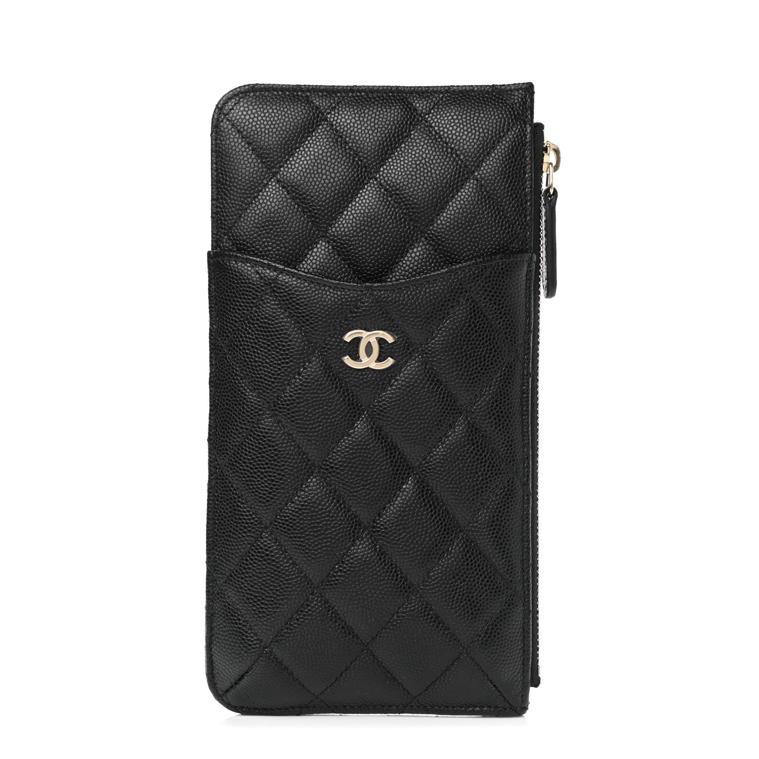 Chanel Caviar Quilted Classic iPhone Pouch Black 1 of 8