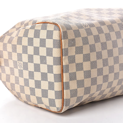 Louis Vuitton Damier Azur Speedy 30 7 of 13