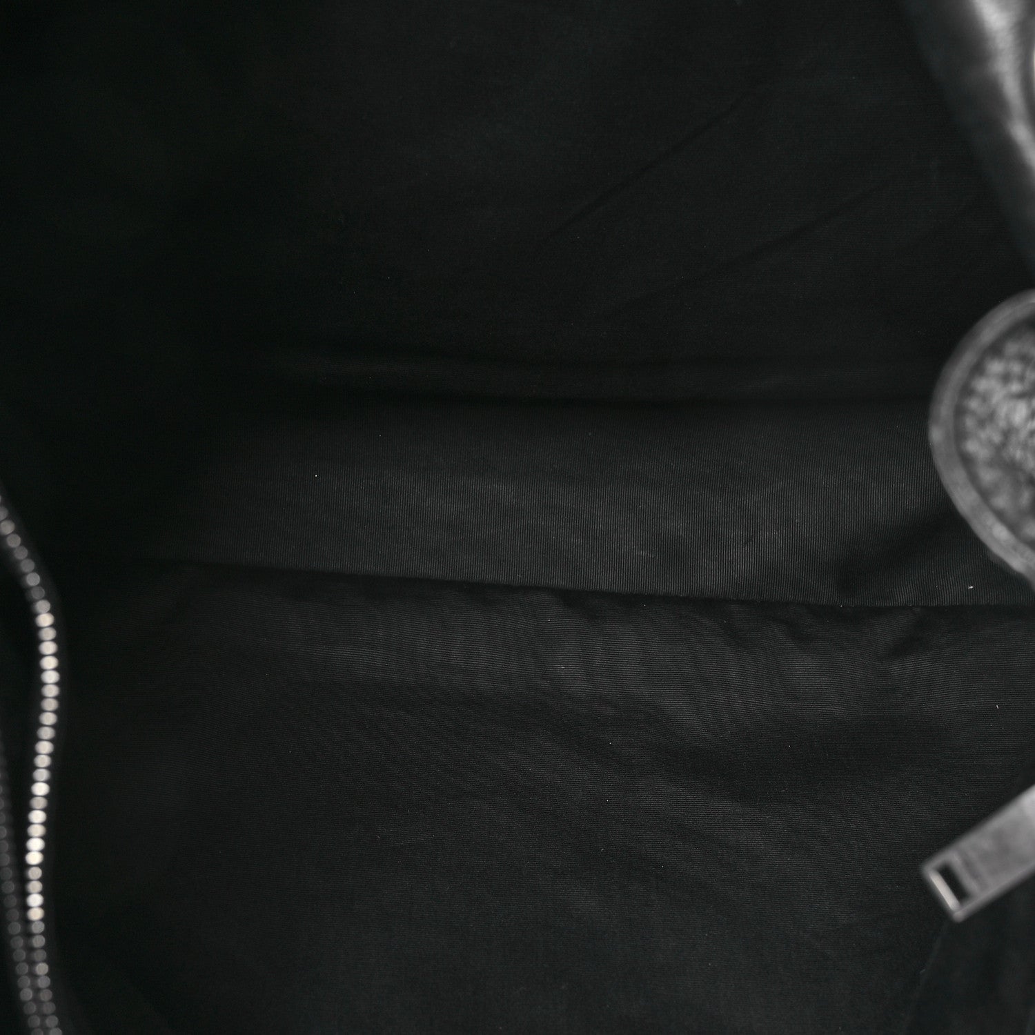 Saint Laurent Grained Lambskin Monogram Oversized Niki Chain Satchel Black 5 of 12