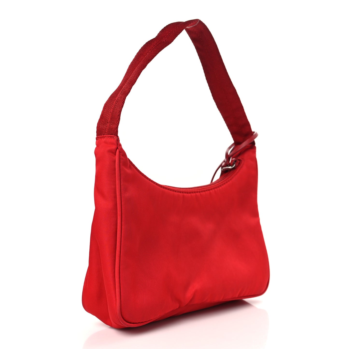 Tessuto Nylon Mini Re-Edition 2000 Bag Rosso