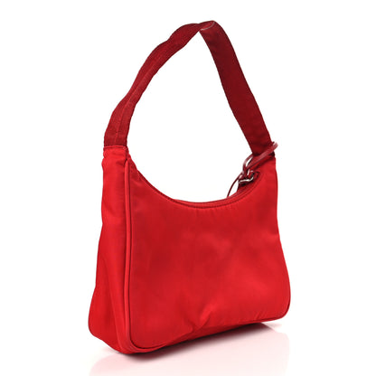 Prada Tessuto Nylon Mini Re-Edition 2000 Bag Rosso 3 of 9
