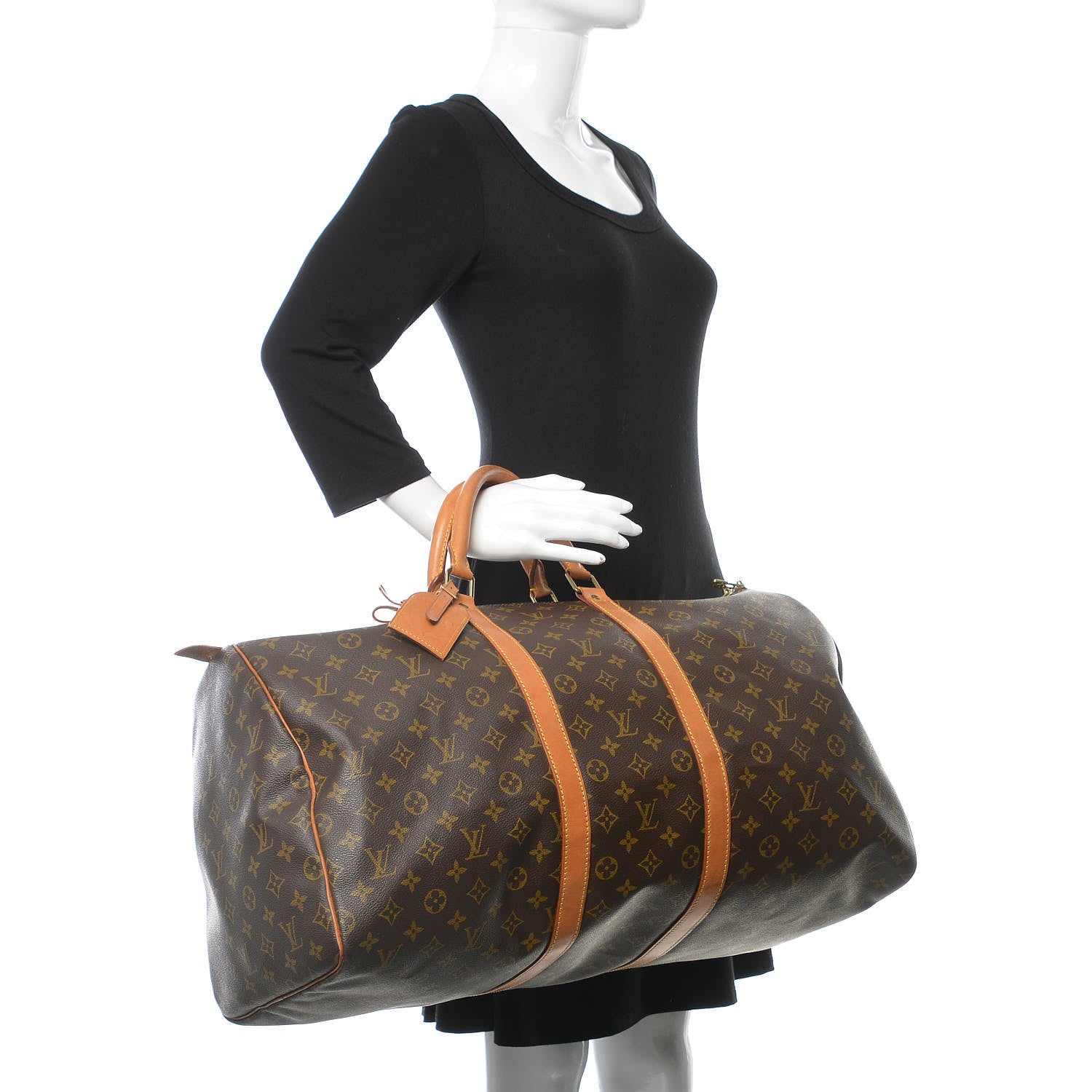 Louis Vuitton Monogram Keepall 55 2 of 13