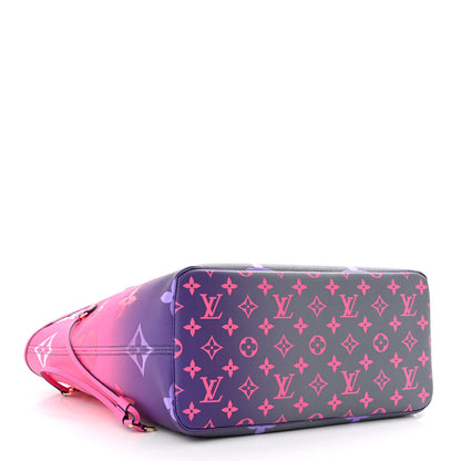Louis Vuitton Monogram Giant Spring In The City Neverfull MM Midnight Fuchsia 4 of 9
