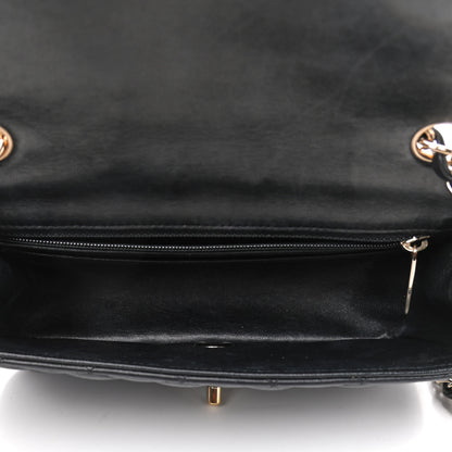 Chanel Lambskin Quilted Mini Rectangular Flap Black 4 of 5