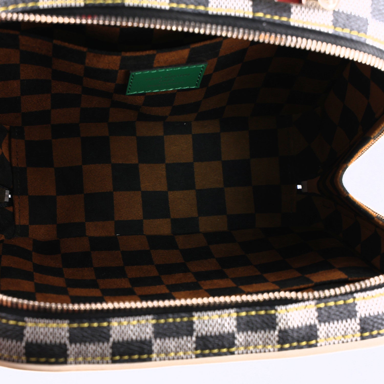 Louis Vuitton Damier Valisette BB Black White 5 of 10