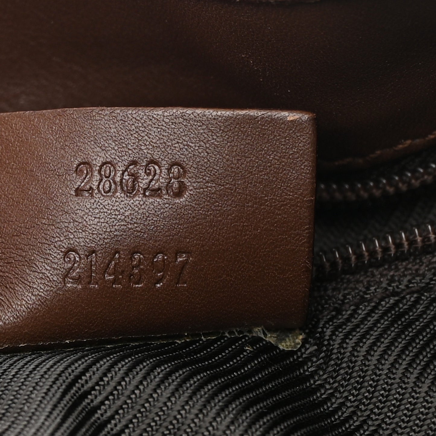 Monogram Lobster Clasp Jackie O Hobo Brown