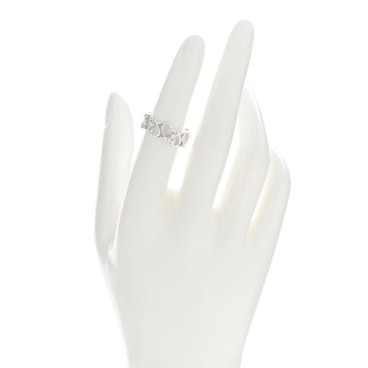 Tiffany Sterling Silver Paloma Picasso Loving Heart Band Ring 51 5.75 2 of 4
