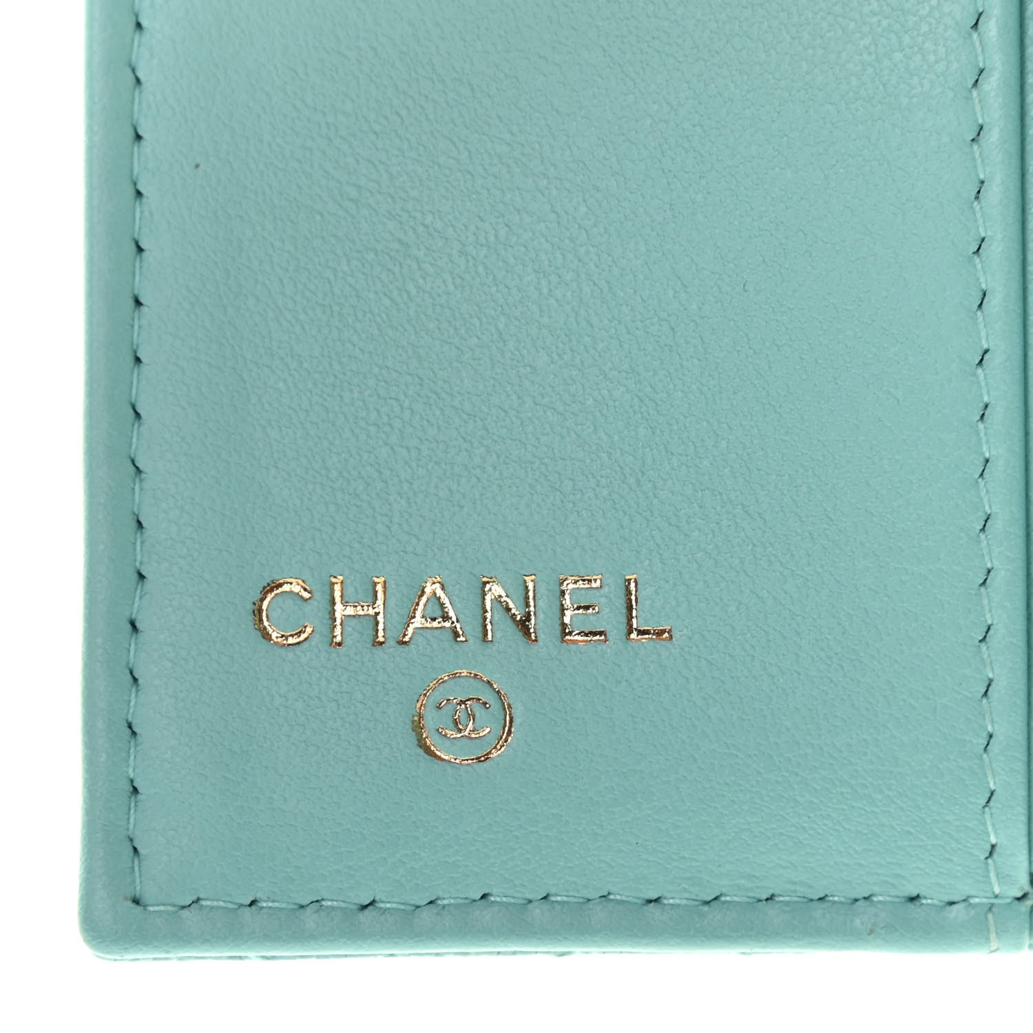 Chanel Caviar Quilted Small Boy Flap Wallet Light Blue 6 of 8