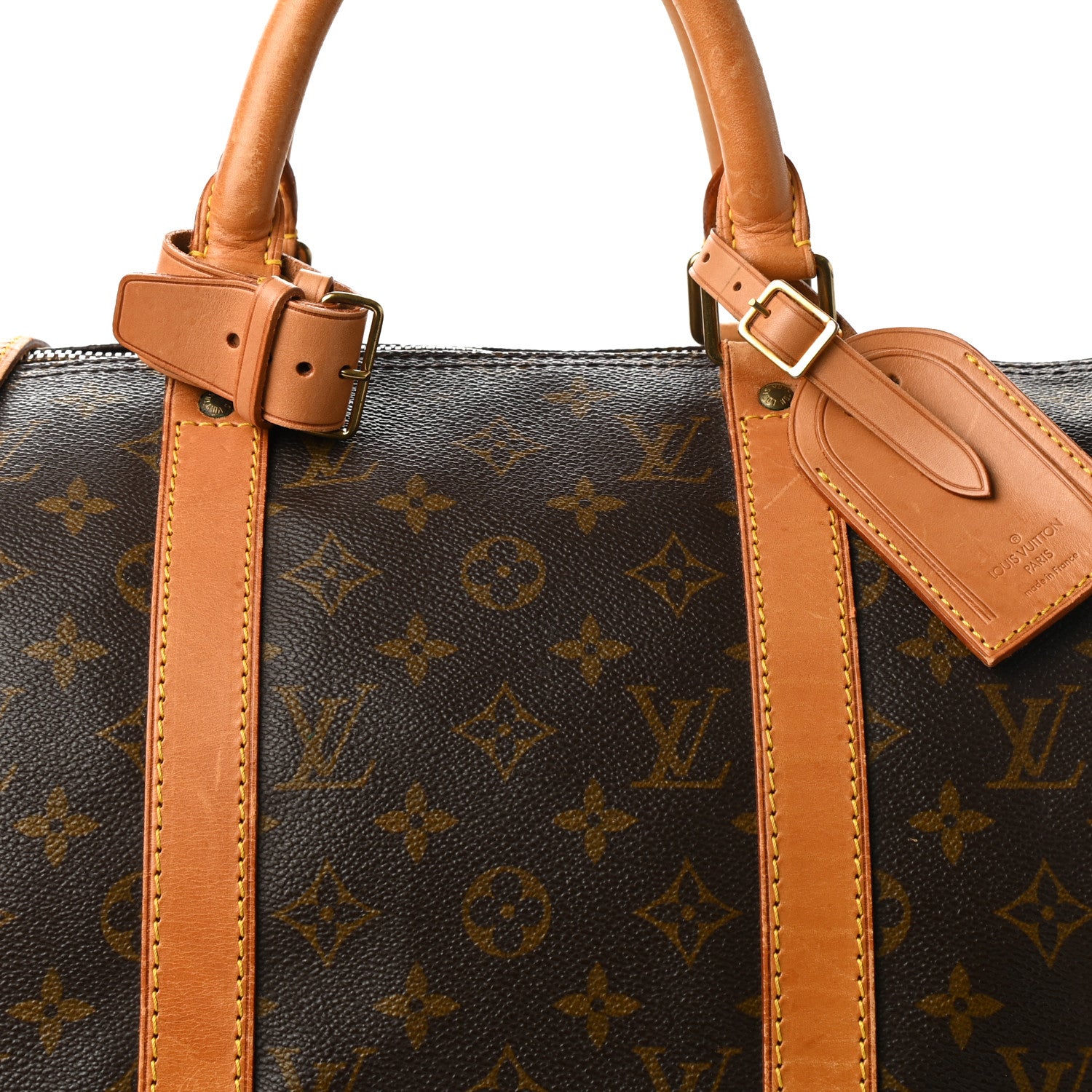 Louis Vuitton Monogram Keepall Bandouliere 50 8 of 12