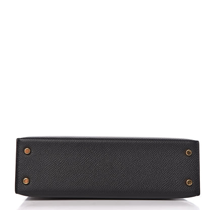 Hermes Epsom Mini Kelly Sellier 20 Black 6 of 31