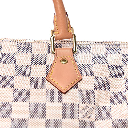Louis Vuitton Damier Azur Speedy Bandouliere 30 12 of 12