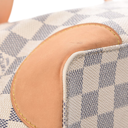 Louis Vuitton Damier Azur Hampstead MM 16 of 19