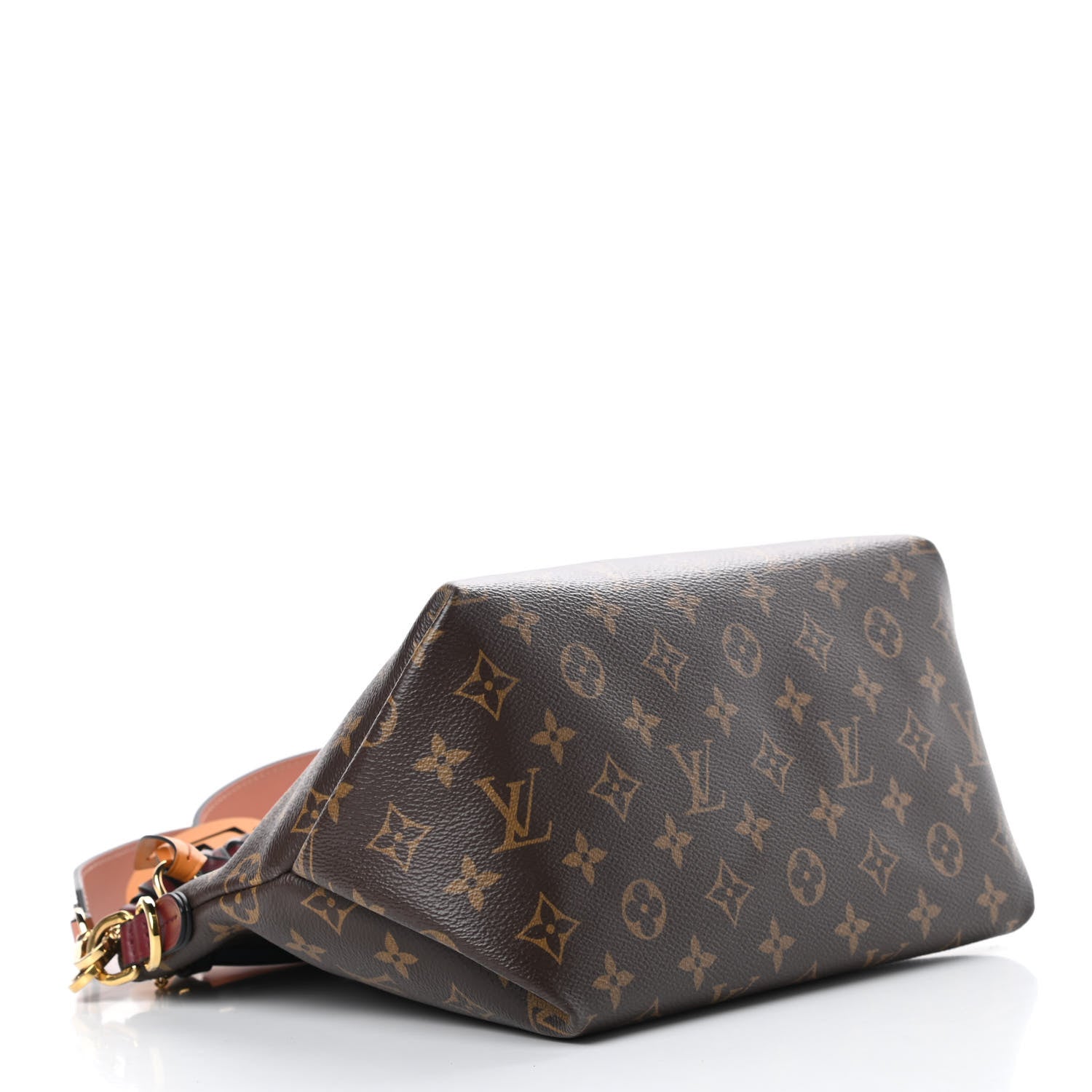 Louis Vuitton Monogram Beaubourg Hobo Mini Bordeaux Red Peach Safran Blue Jean Blue 4 of 11