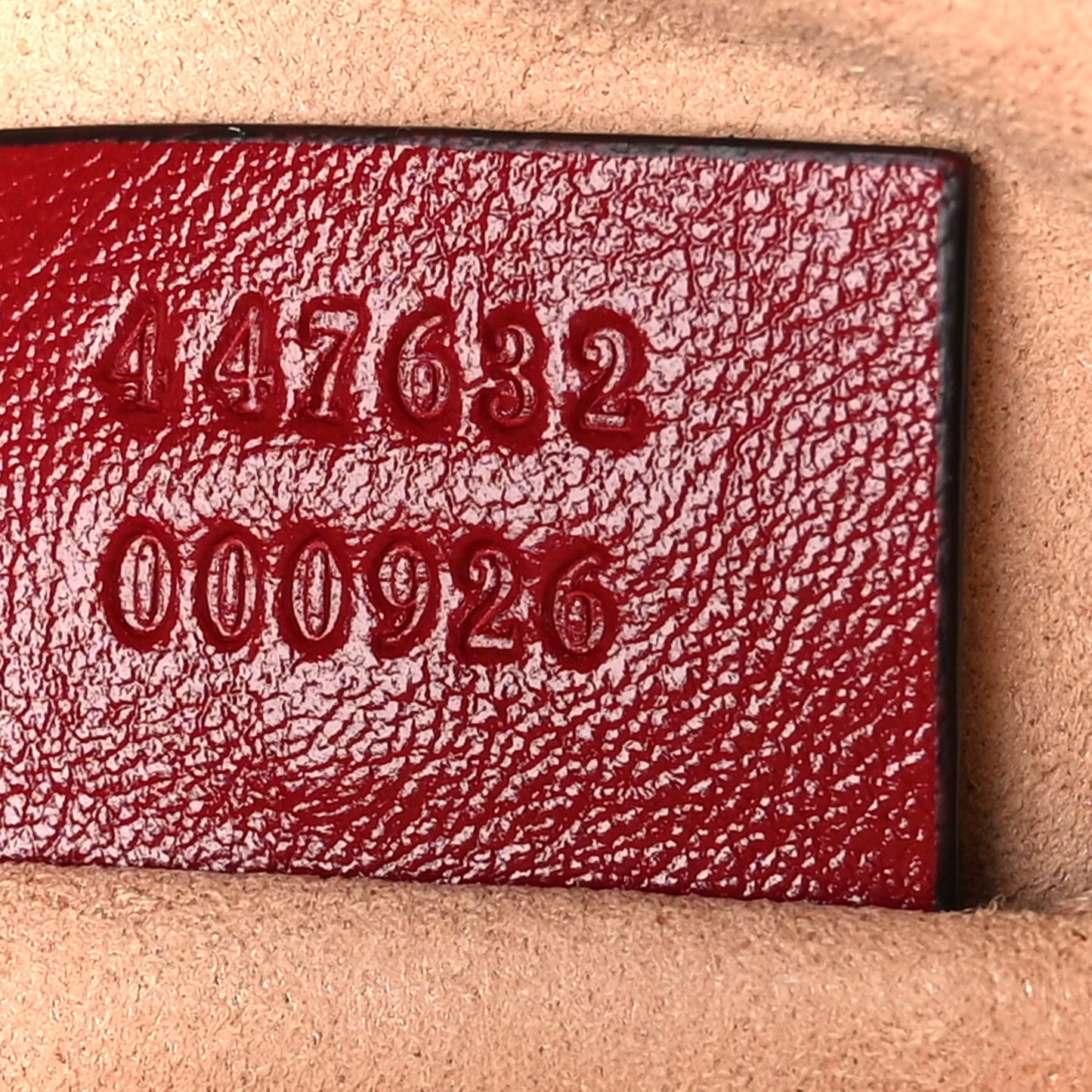 Monogram Azalea Calfskin Matelasse Diagonal Small GG Marmont Chain Shoulder Bag Beige Ebony New Cherry Red