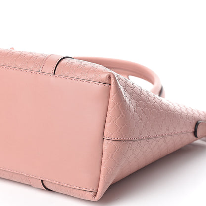 Gucci Soft Microguccissima Medium Zippered Satchel Soft Pink 10 of 10