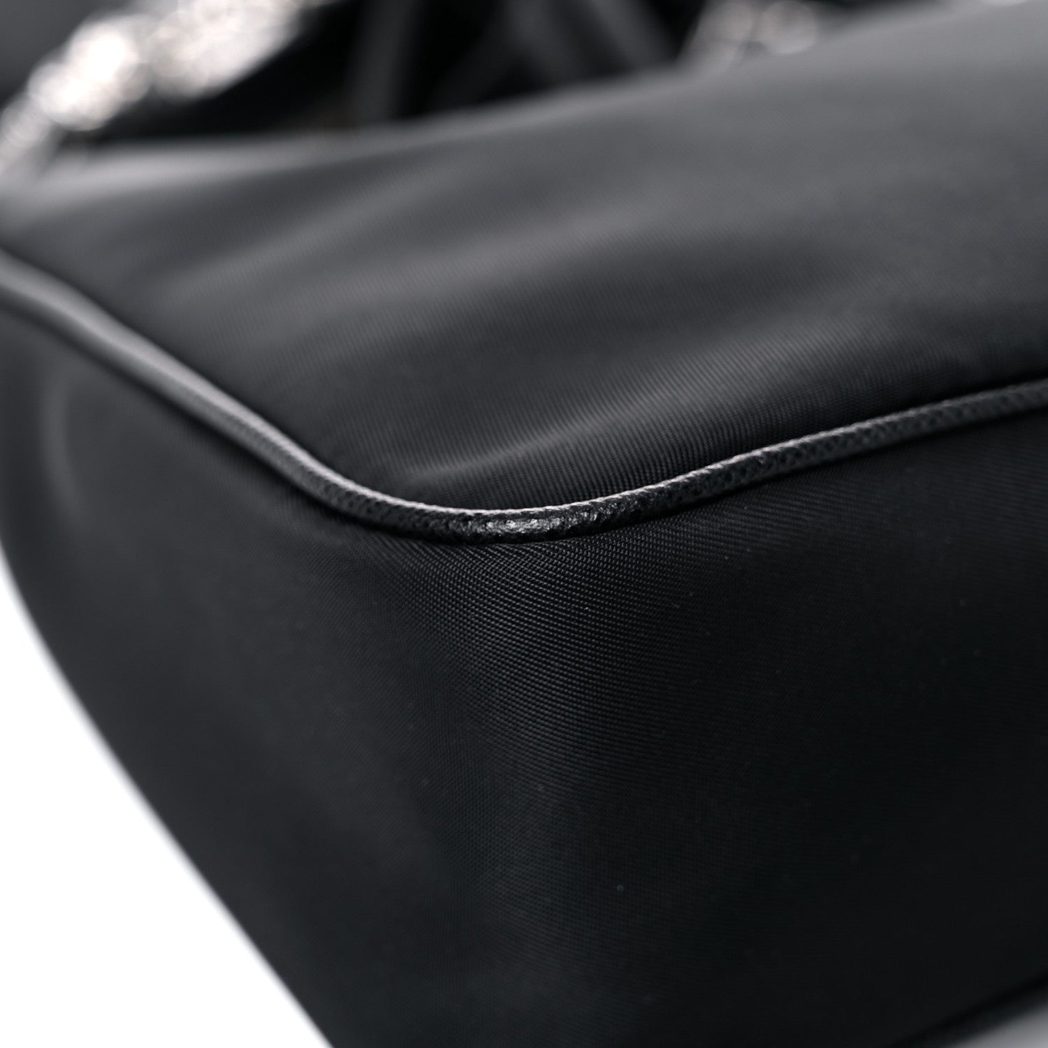 Prada Nylon Re-Edition 2005 Shoulder Bag Black 7 of 12