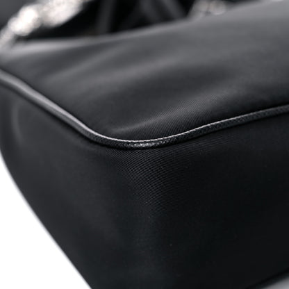 Prada Nylon Re-Edition 2005 Shoulder Bag Black 7 of 12