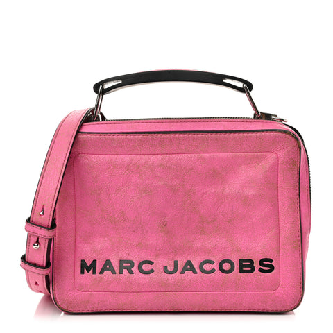 Calfskin Mini The Box Bag Pink
