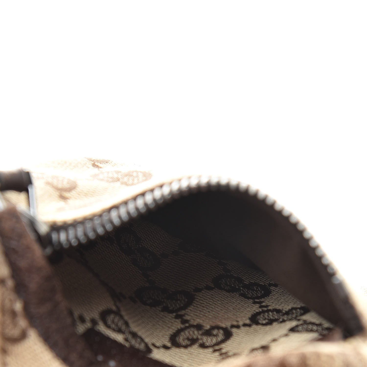 Gucci Monogram Web Belt Bag Dark Brown 6 of 14