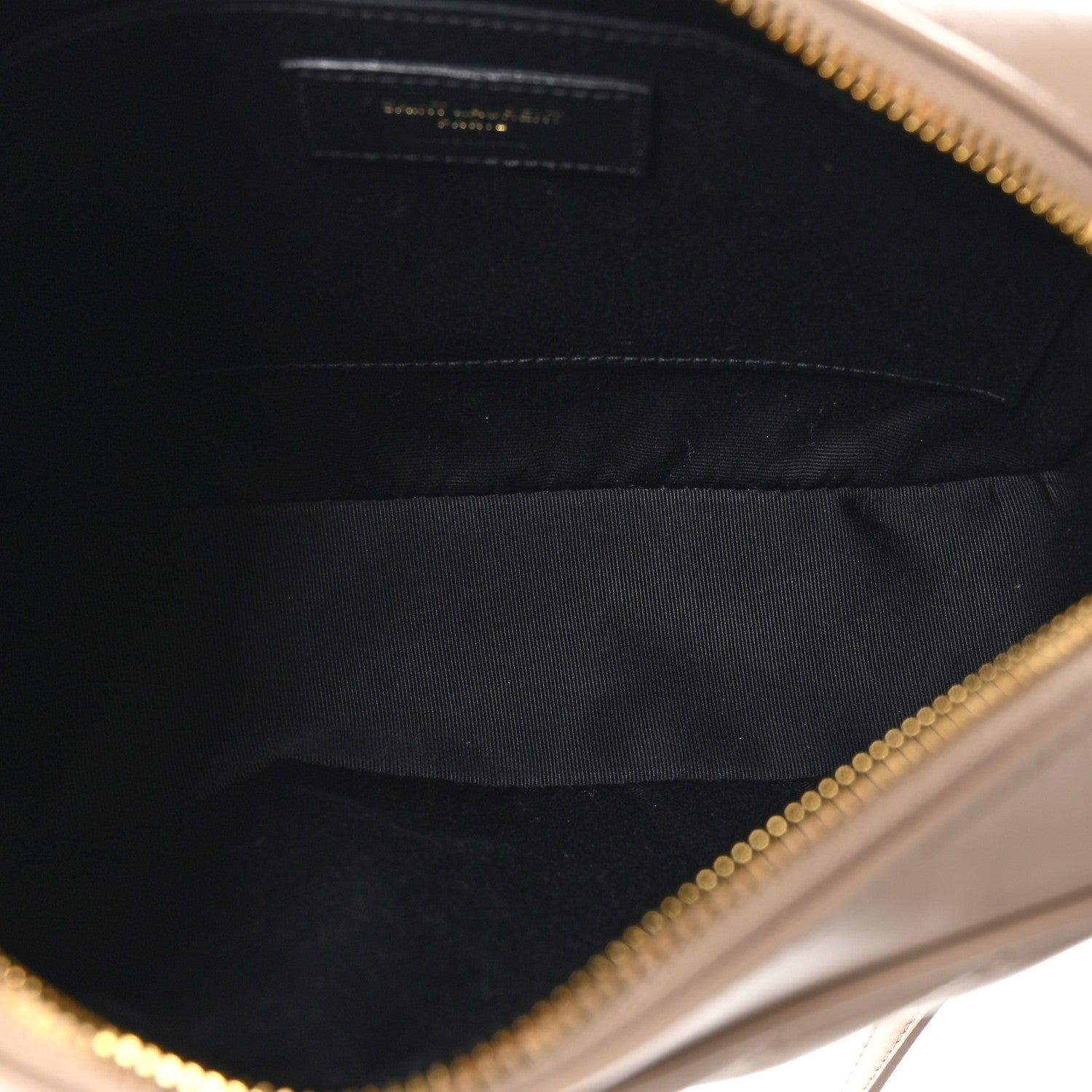 Saint Laurent Calfskin Matelasse Monogram Lou Camera Bag Dark Beige 5 of 10