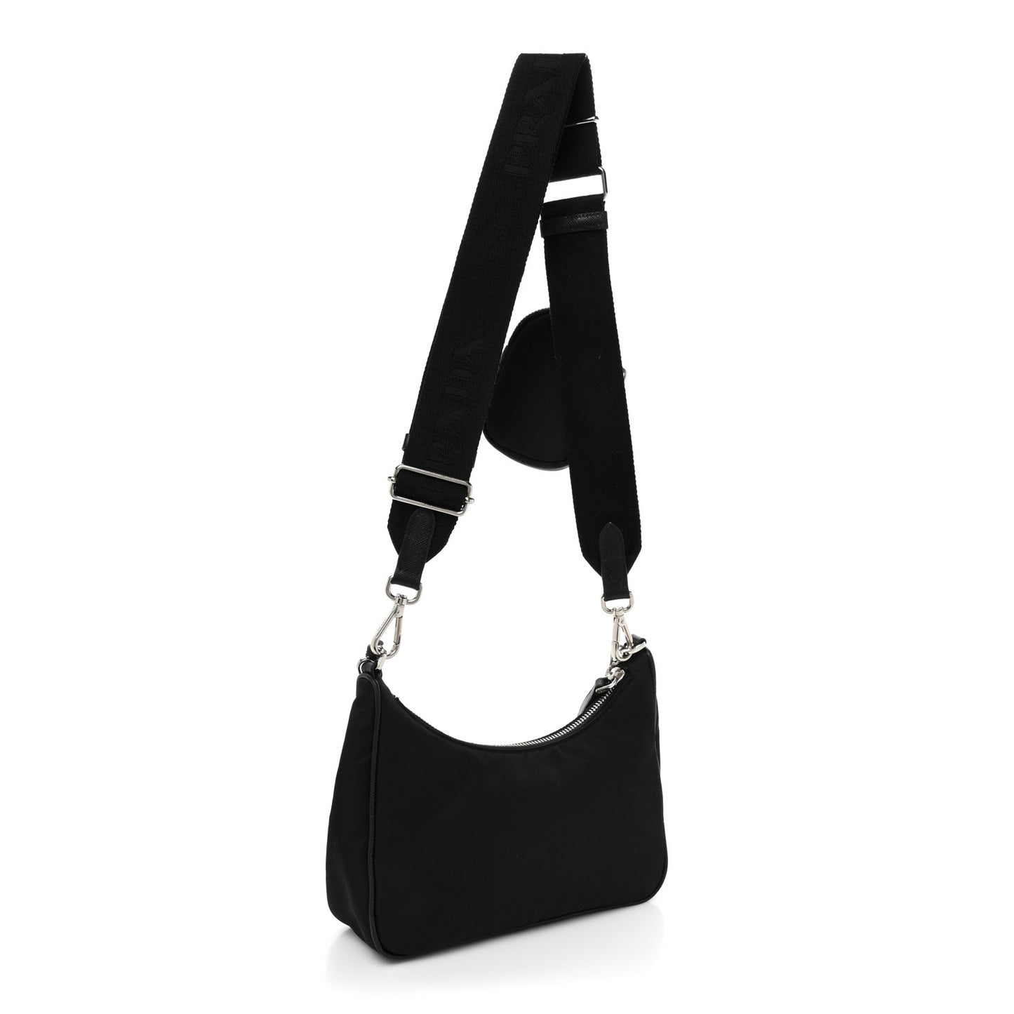 Nylon Re-Edition 2005 Shoulder Bag Black