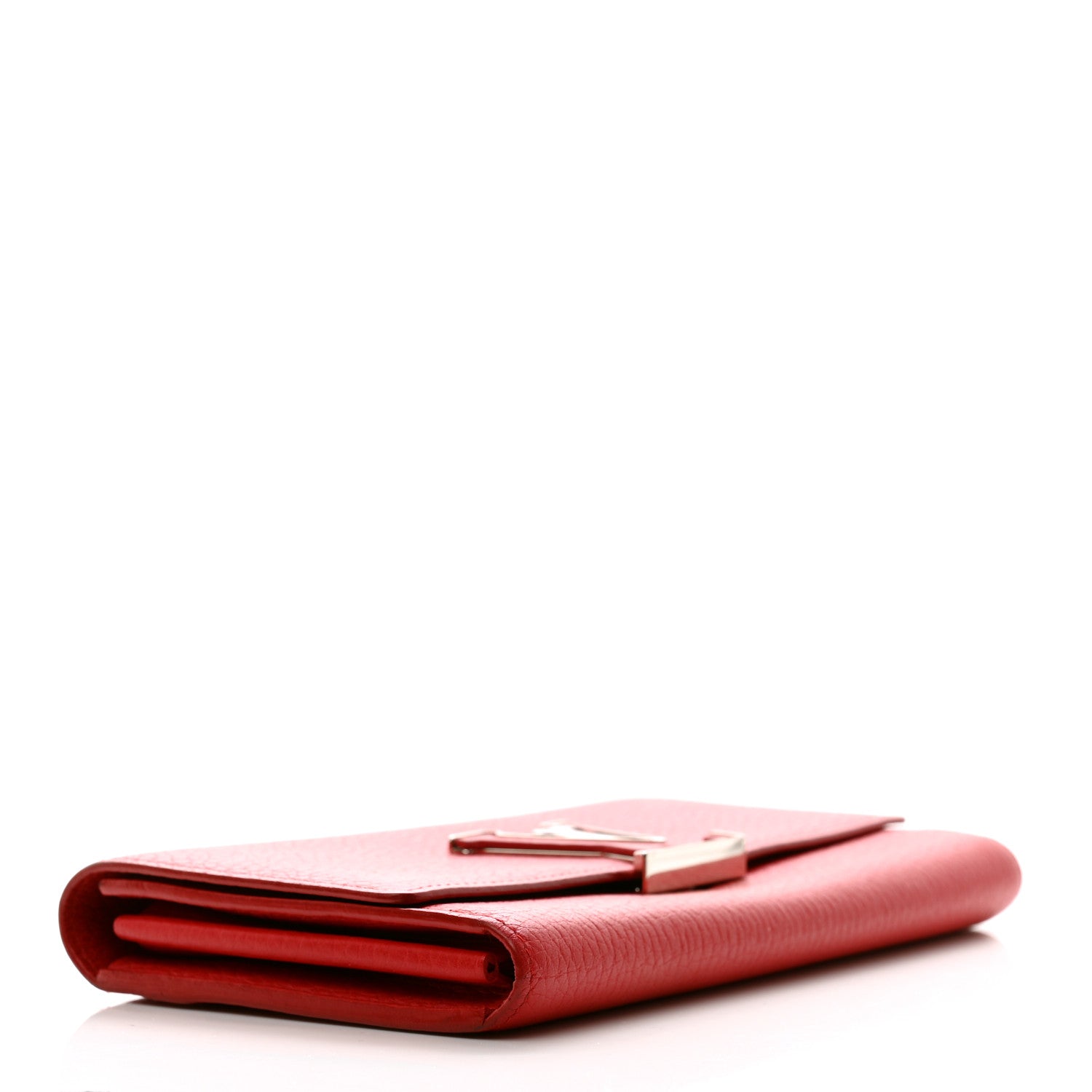 Louis Vuitton Taurillon Capucines Wallet Rubis 4 of 9