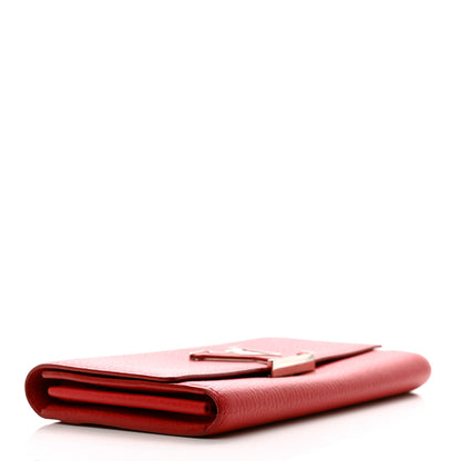 Louis Vuitton Taurillon Capucines Wallet Rubis 4 of 9