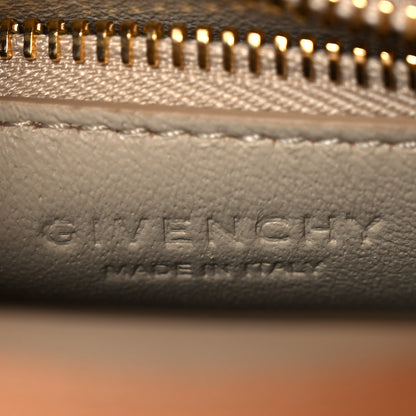 Givenchy Grained Calfskin Mini Horizon Satchel Beige 6 of 10