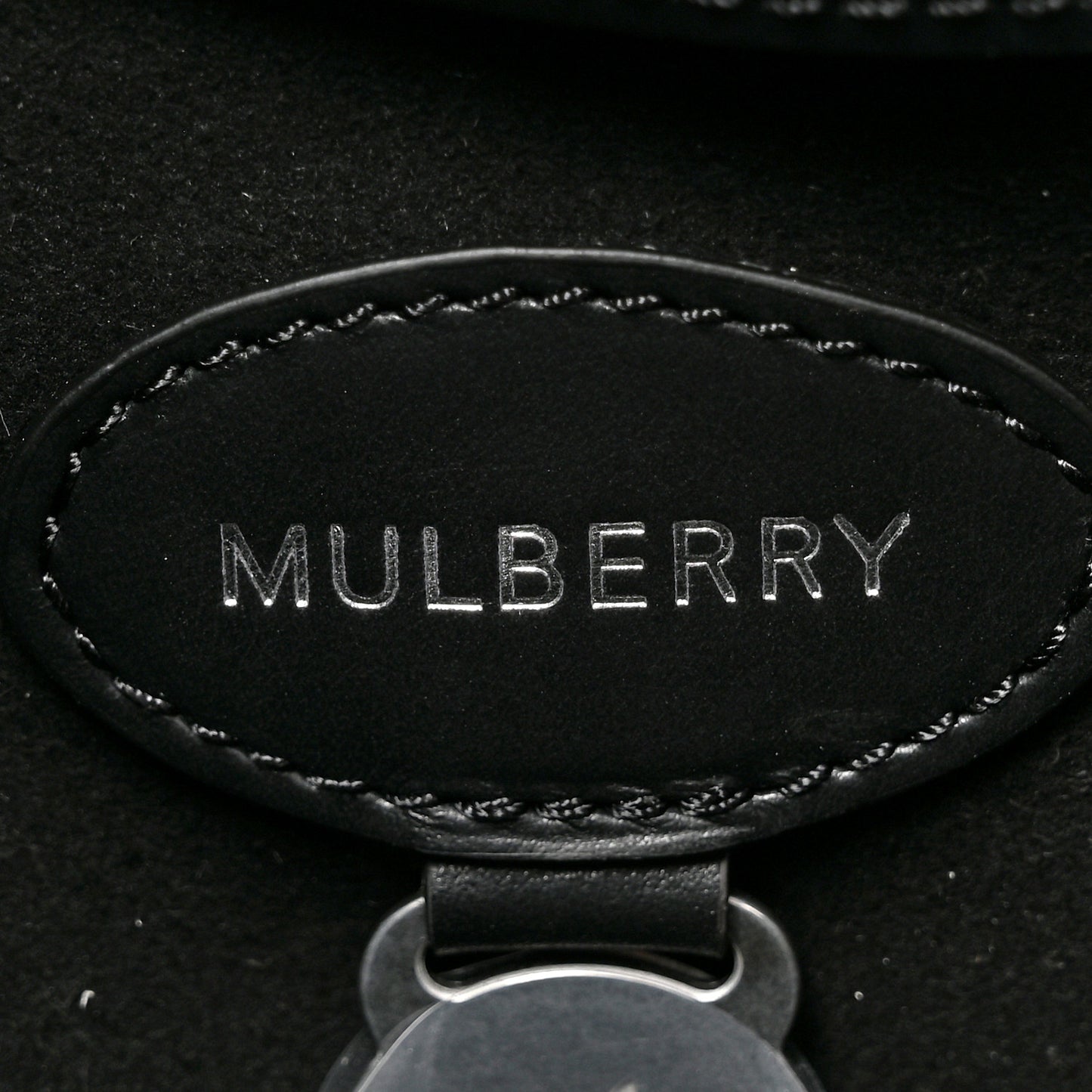 Smooth Calfskin Shearling Bayswater Black