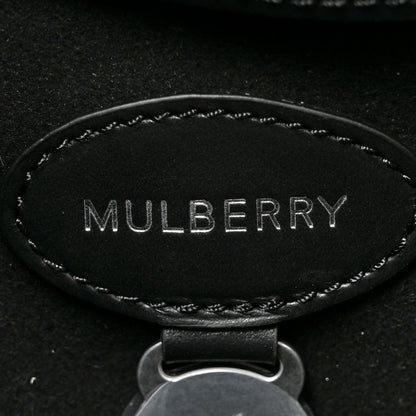 Mulberry Smooth Calfskin Shearling Bayswater Black 6 of 9