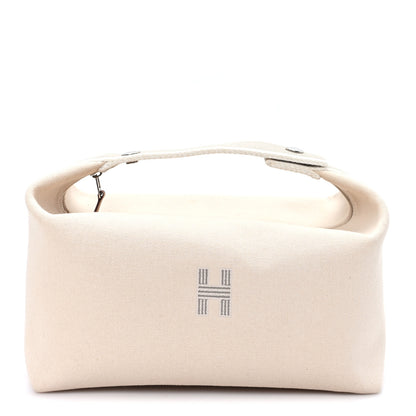 Hermes Canvas Large Bride-A-Brac Pouch Natural Natural 1 of 7