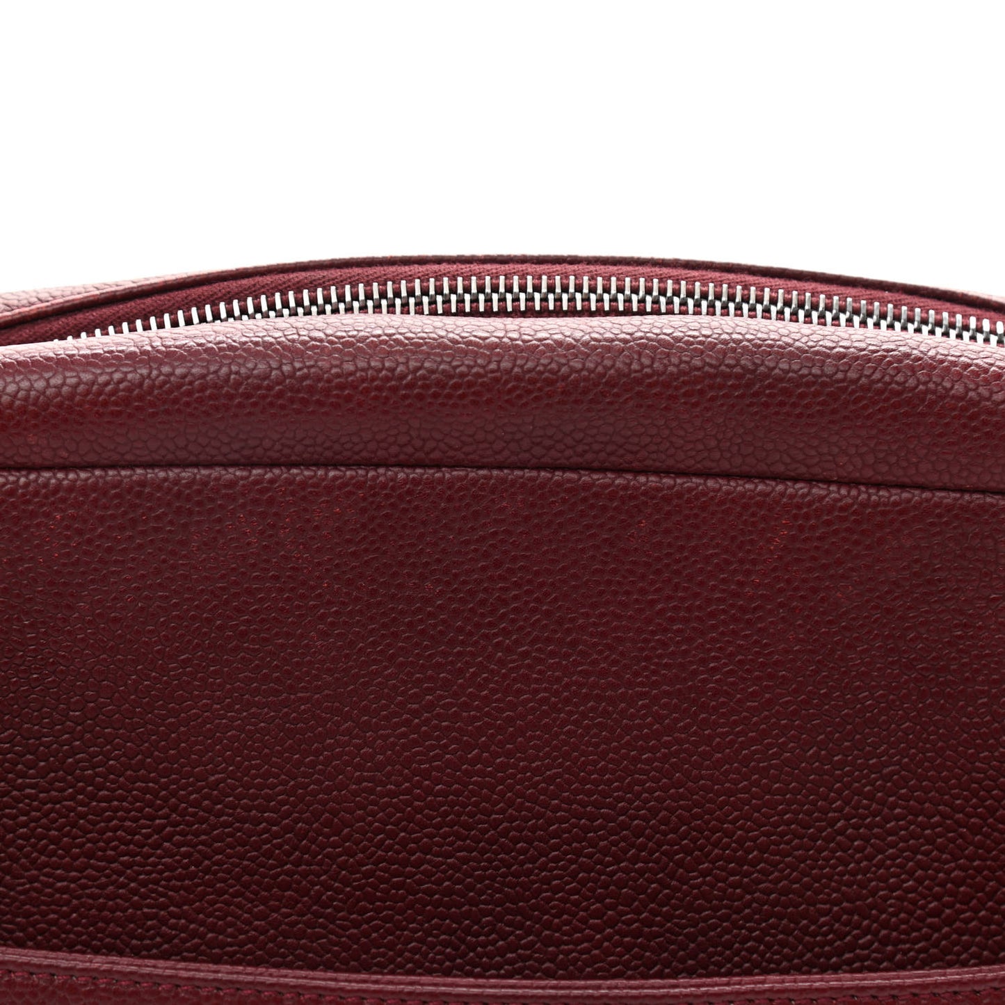Caviar Lambskin Quilted Coco Break Camera Case Red