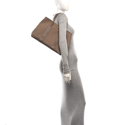 Hermes Toile Vache Garden Party 36 MM Etoupe 2 of 11