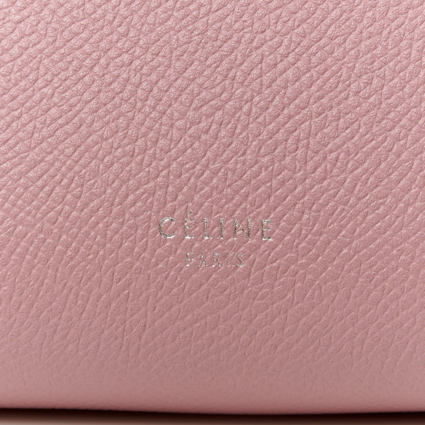 Grained Calfskin Nano Belt Bag Rose Quartz